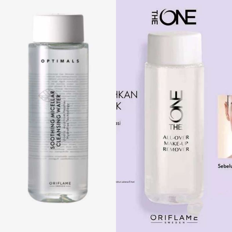 NEW Optimals Soothing Micellar Cleansing Water//The One All Over Make Up Remover