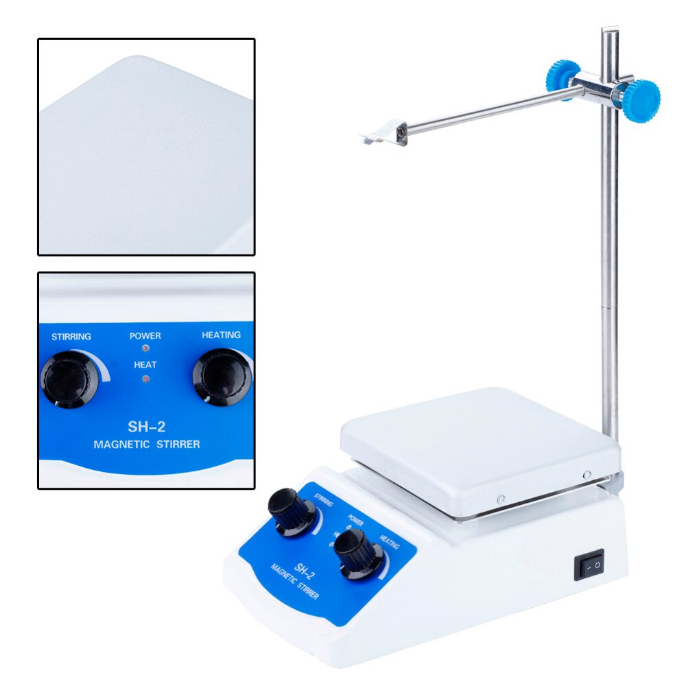 Magnetic Stirrer Hotplate Stirer SH2 Mesin Pemutar Laboratorium SH-2