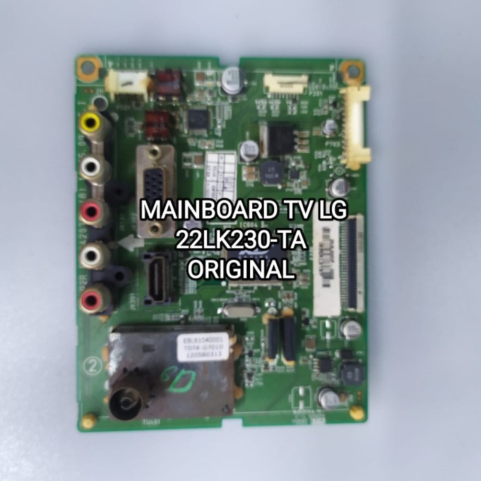 MESIN TV LG 22LK230-TA MAINBOARD ORIGINAL