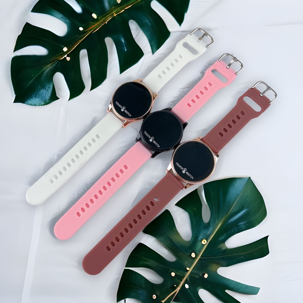 COD✅ Jam Tangan Digital Pria Wanita Led Watch Rubber Touch Watch Electronic Fashion Couple Anak Remaja    S1267