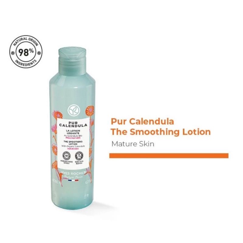 Yves Rocher Pur Calendula The Smoothing Make Up Removing Milk