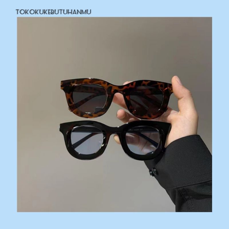 kacamata bulat pria wanita owl kacamata trend wanita pria viral sunglasses korea murah