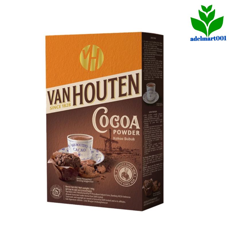 

Coklat Bubuk / Cocoa Powder VAN HOUTEN 90gr