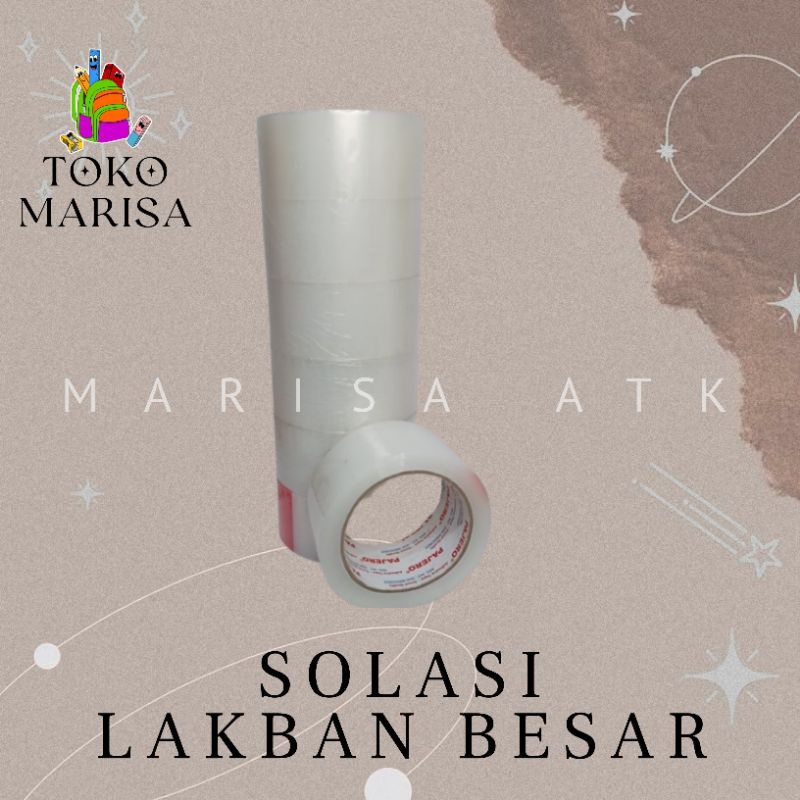 

Solasi Lakban Besar Bening Pajero