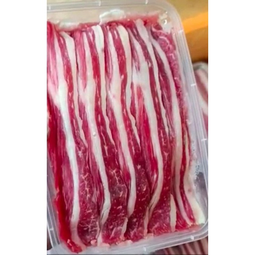 

Beef Slice Fat/Yoshinoya/Beef shortplate lemak 500gr/Daging Slice Lemak