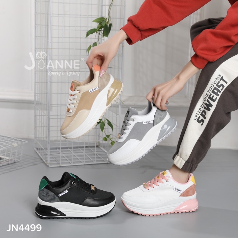 RESTOCK! [ORIGINAL] JOANNE Highsole Sneakers Shoes Wanita #JN4499