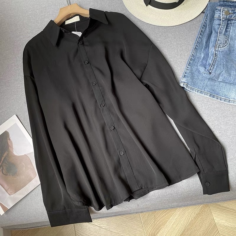 kemeja wanita blouse korea Kemeja Oversize