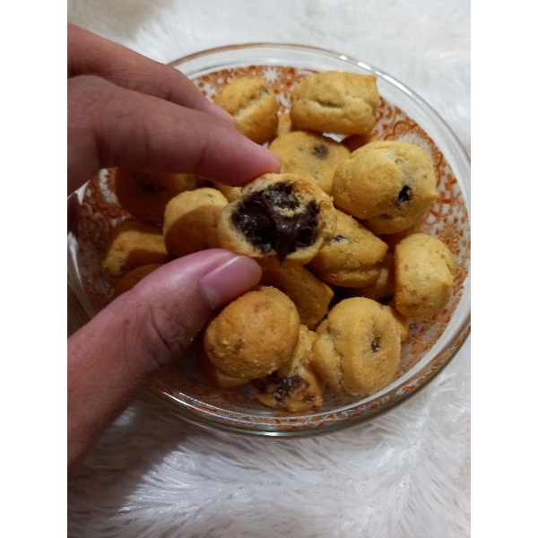 

[500gr] sus kering coklat soes isi coklat sus coklat