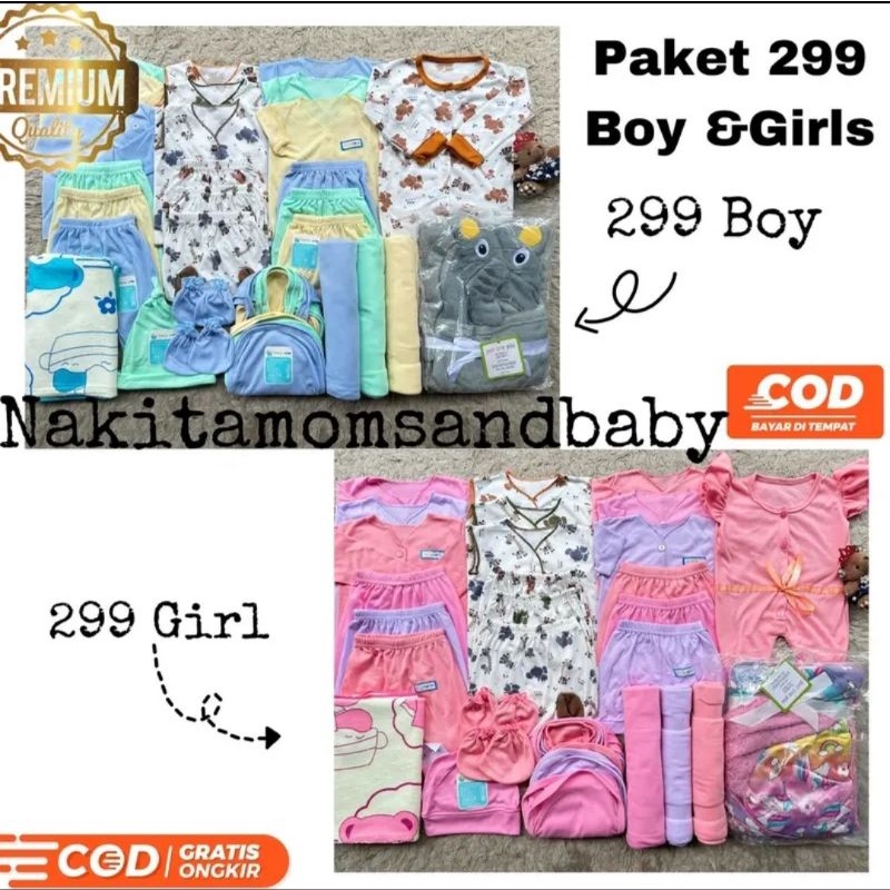 Paket Perlengkapan Baju Bayi celana jumper topi sarung tangan popok Baru Lahir, 3-6 dan 6-12 bulan Selimut Handuk Bedong SNI promo 8.8