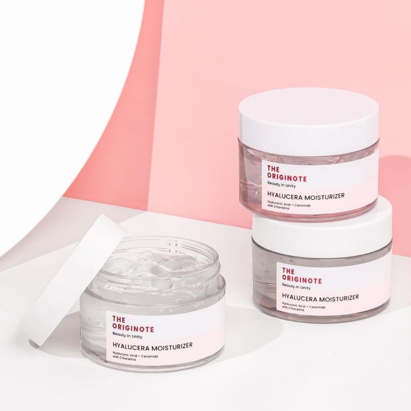 THE ORIGINOTE HYALUCERA MOISTURIZER 50GRAM Hyaluronic Acid + Ceramide + With Chlorelina