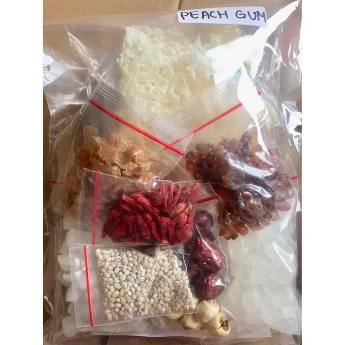 

PEACH GUM DESSERT COLLAGEN PAKET LENGKAP 9 MACAM ISI BANYAK