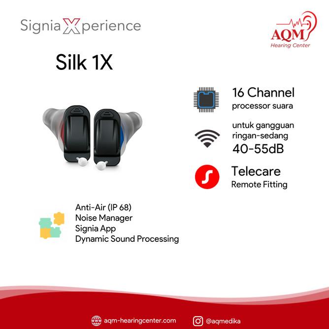 Alat Bantu Dengar Signia Silk 1X Cic