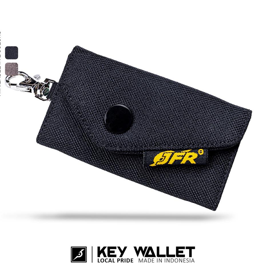 [VU.02Ja23ᴸ] JFR Dompet Kunci Bahan Kanvas GKC01