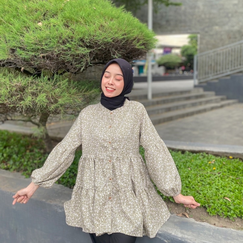 Blouse Melinda / blouse flower