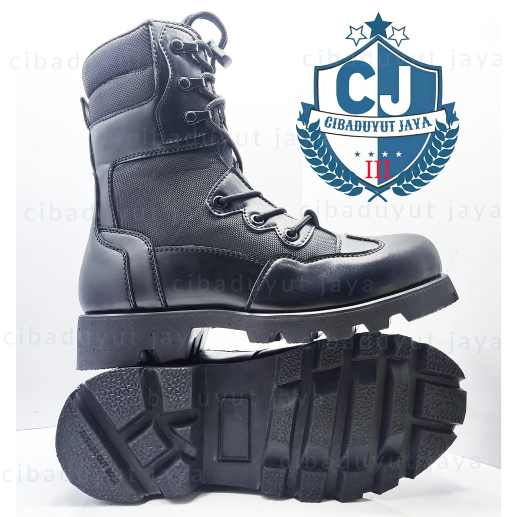 sepatu pdl radial I TNI POLRI SECURITY TACTICAL I outsole RADIAL kombinasi CORDURA waterproof I CIBADUYUT JAYA