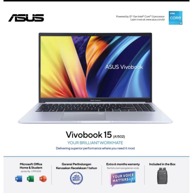 ASUS VivoBook 15 A1502ZA-VIPS352