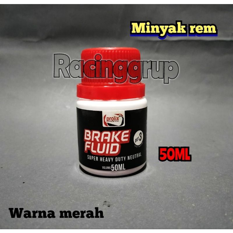 minyak rem/oli rem motor jumbo dot 3 isi 50ml Brake fluid(R754)