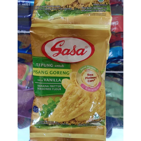 

Tepung Sasa Pisang Goreng Vanilla 70 Gram