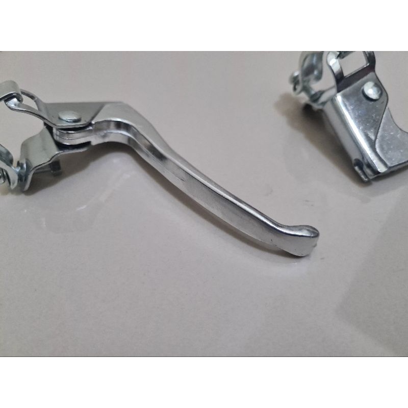 HANDLE REM TUAS BRAKE LEVER HANDEL GAGANG REM BRAKE SEPEDA MINI BAHAN ALLOY ALUMUNIUM MERK TREX