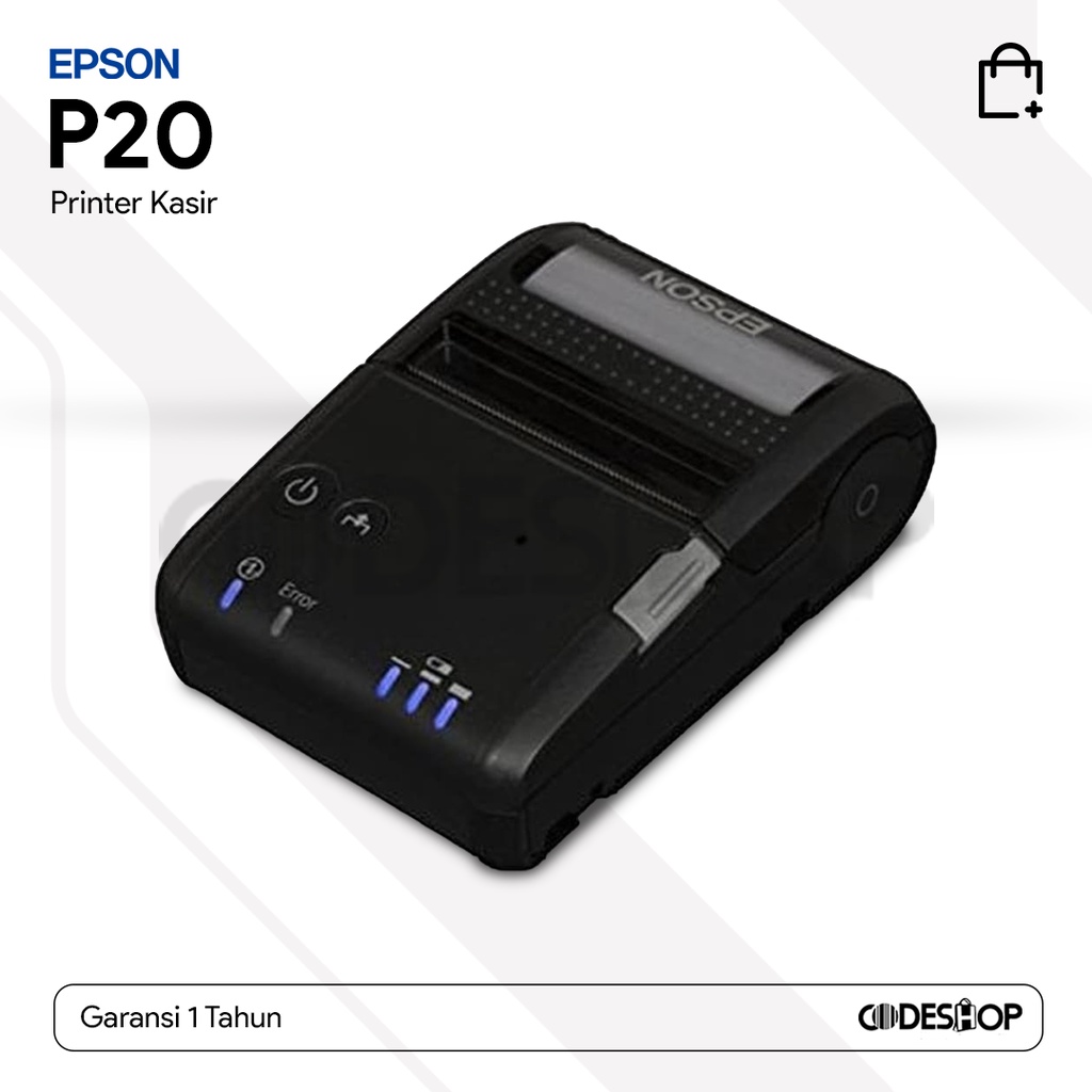 

Printer Kasir POS EPSON TM-P20 Mobile Cetak Struk Thermal Bluetooth