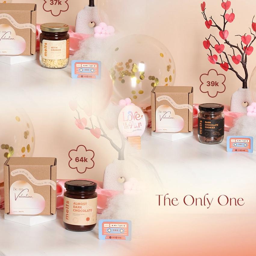 

♨ VALENTINE HAMPERS Premium - The Only One by MELTS | Love Package ▼