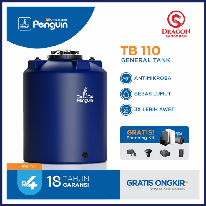 Toren Tangki Air Penguin Tb 110 / Toren Air Penguin 1050 Liter / Tandon Air