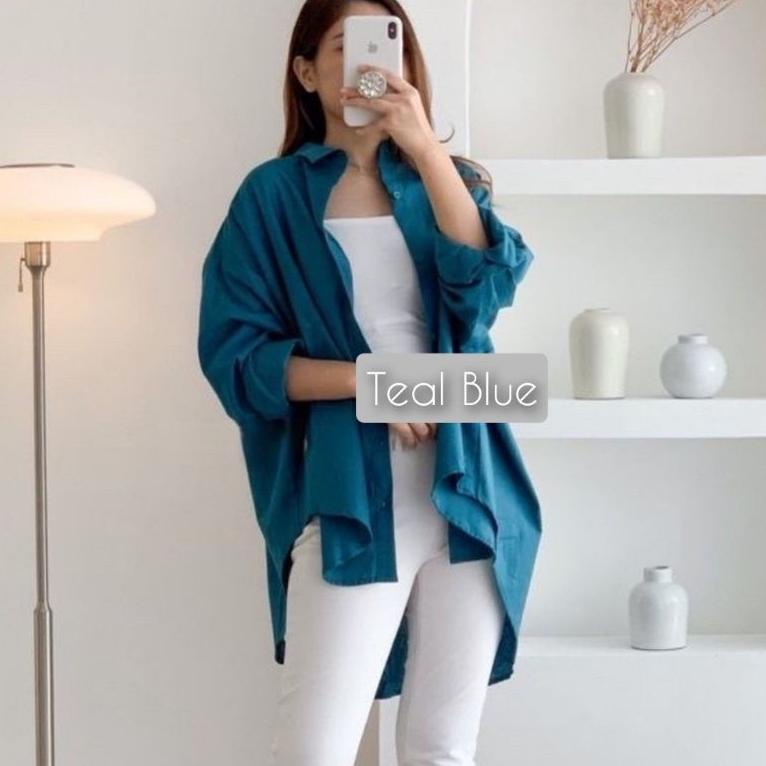 C86 Olivia Shirt - Kemeja Oversize Linen Wanita - Kemeja Linen - Oversized Shirt Linen BEST SELLER ⇫