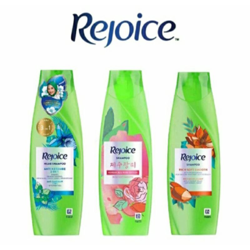 Rejoice Shampoo Rich Soft Smooot | Korean Jeju orange | Anti ketombe 150ml