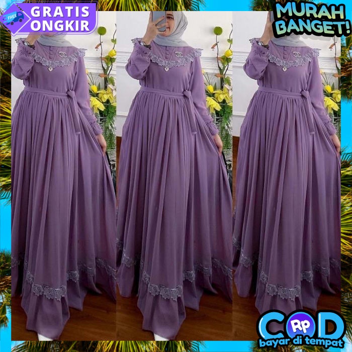 Gamis Remaja Murah Bju Gmis Import Bj Terbaru2022 Buju Terbaru 2022 Maxi Simple Korean Style Baju Ga