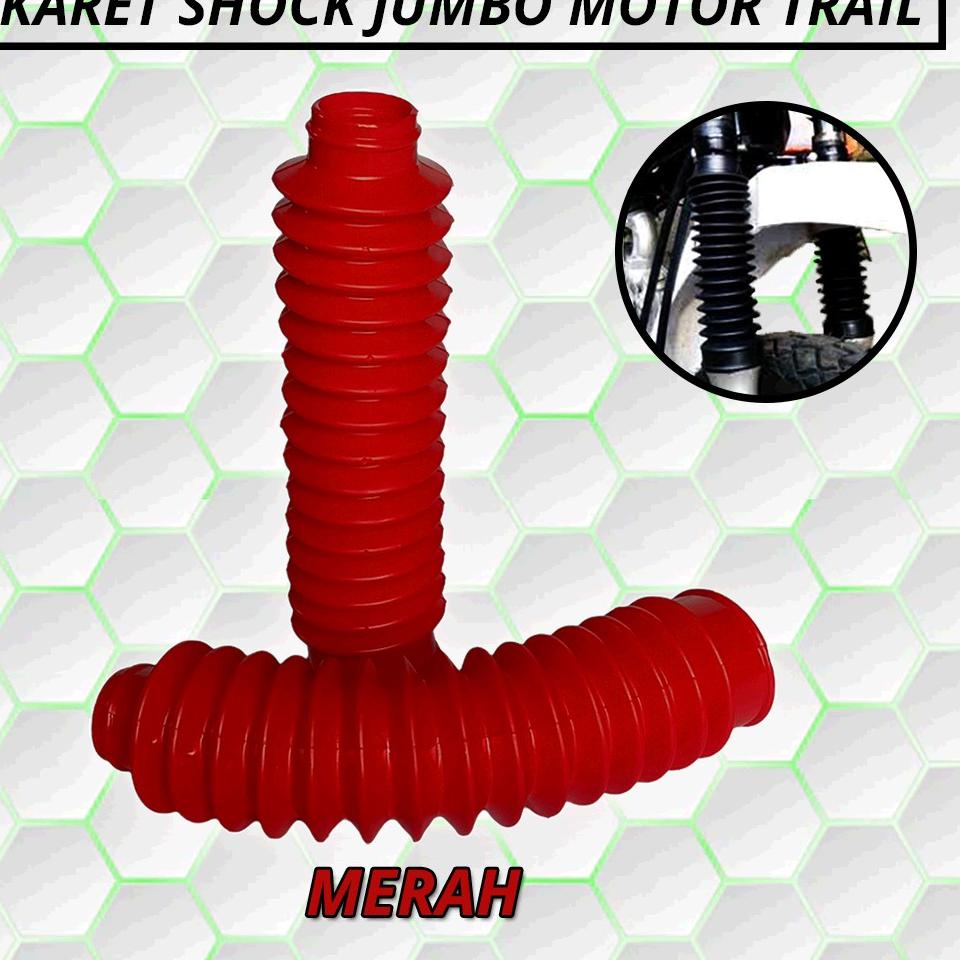yb PROTECH-COVER SHOCK DEPAN JUMBO/ KARET SHOCK DEPAN-KARET TEBAL ELASTIS fh Pasti Murah