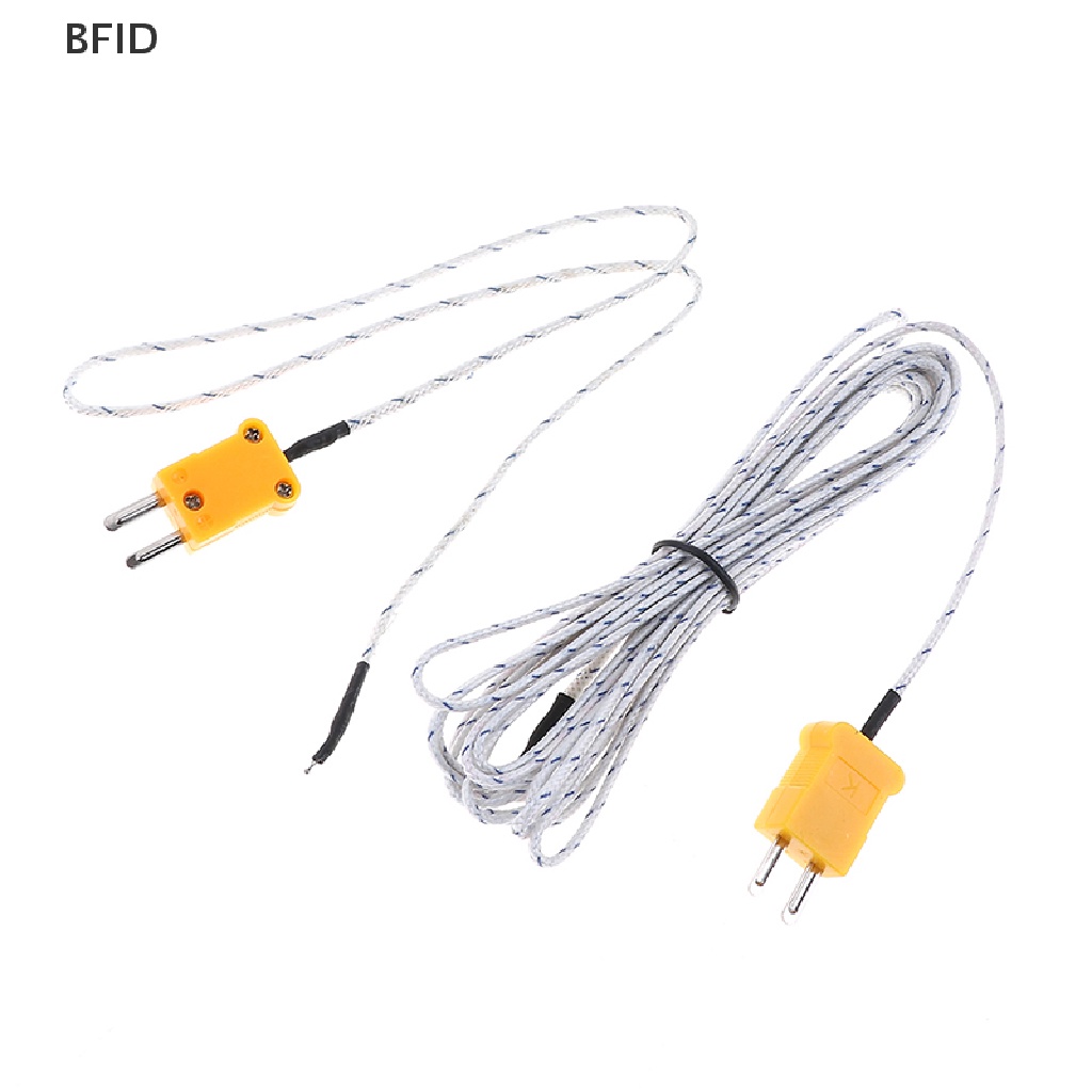 [BFID] 1pc Kabel probe thermocouple sensor Suhu Tipe K Kawat 0.5/4m [ID]