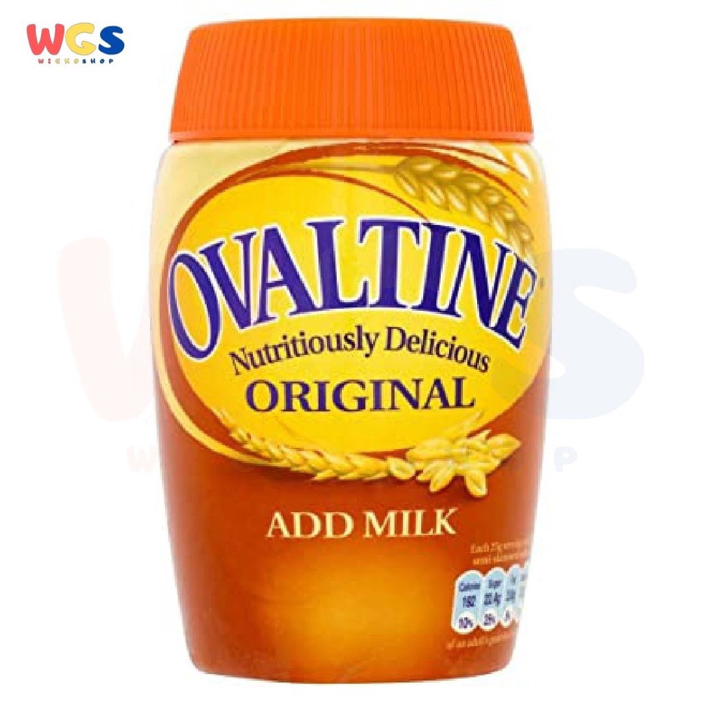 Ovaltine Nutirously Delicious Original Add Milk 300gr - United Kingdom