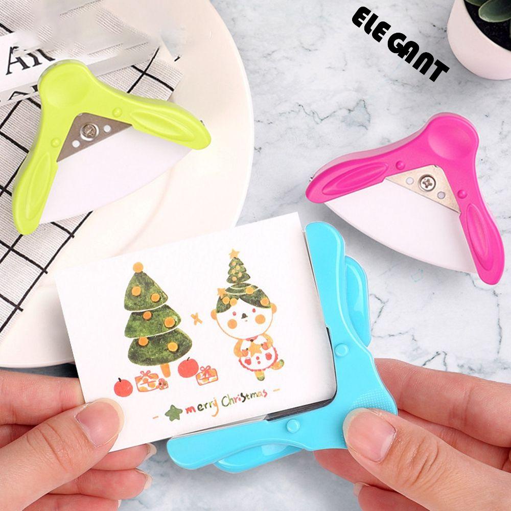 ELEGANT 1 pcs Round Paper Punch 5mm Border R5 Border Punch Corner Cutter Cute Paper Crafts for Home, School, Office Useful DIY Photo, Card Handmade Scrapbook tools/Multicolor