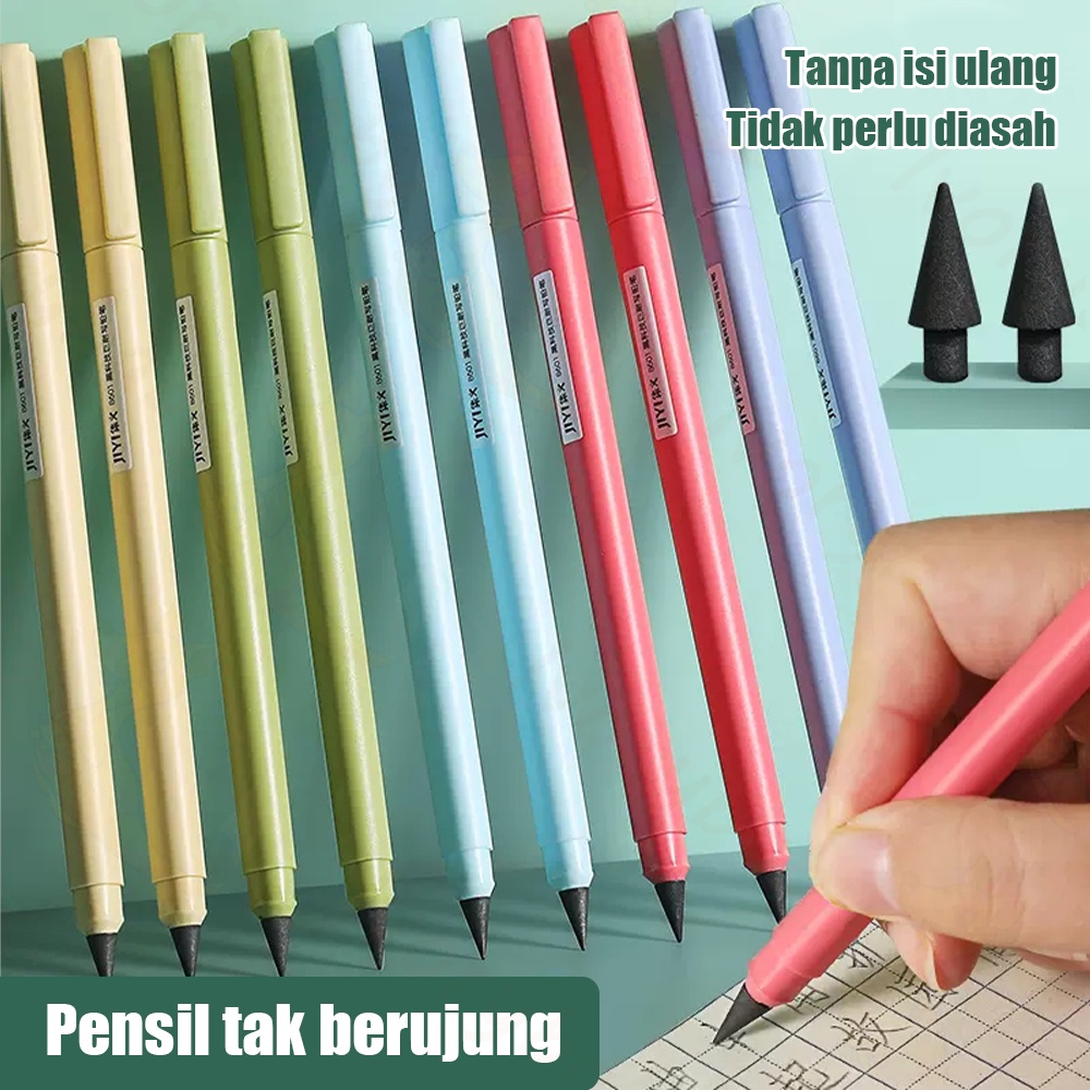 Ivorybaby Eternal pensil premium Pensil tanpa batas rautan Pensil ajaib magic