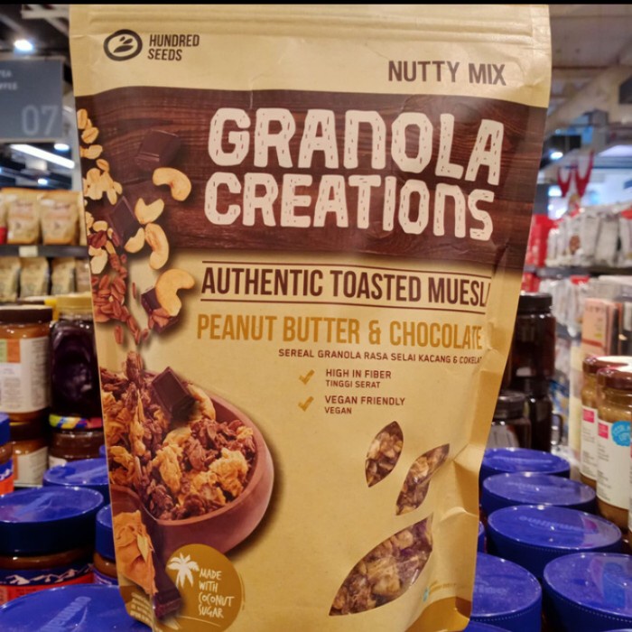 

Granola peanut butter & chocolate 400gr