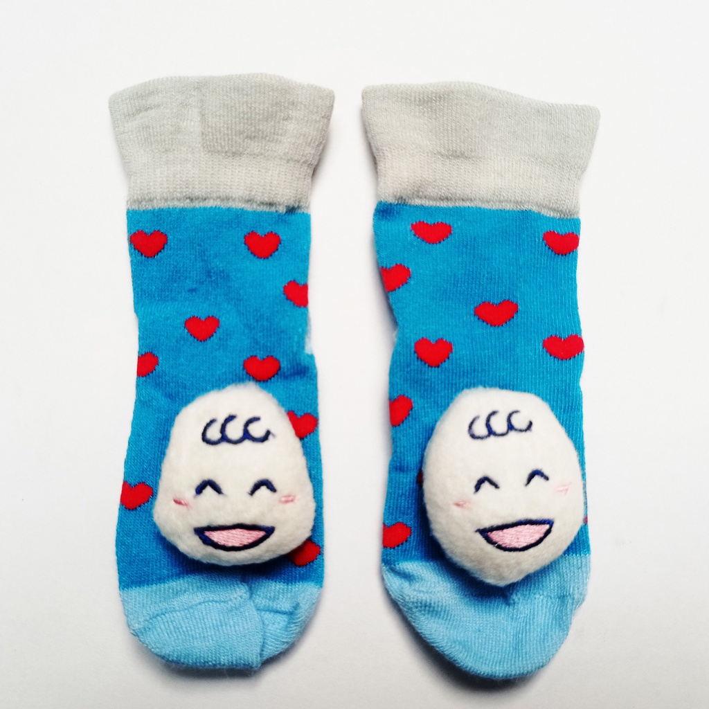 Kaos Kaki Pokojang - Kaos Kaki Bayi Anti Slip - Baby Socks Karakter