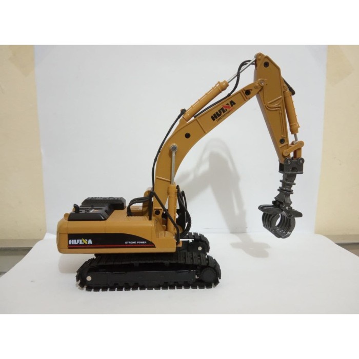 DIECAST GRAB EXCAVATOR MINIATUR ALAT BERAT BEKO BAHAN BESI MAINAN TERBARU