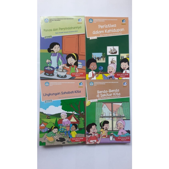 

Buku Tematik Dikbud Kelas 5 Tema 6,7,8,9 SD/MI Kur 2013 Revisi 2017