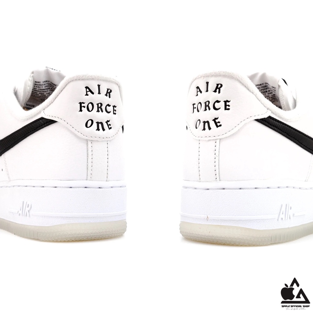 Nike Air Force 1 ‘07 PRM BRONX ORIGINS White Black Metallic Metalik Gold US 8.5 / 42 - 100% ORIGINAL BNIB