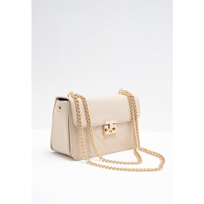 Berrybenka - Tas Selempang Wanita Sofia Cala Sling Bag - Beige