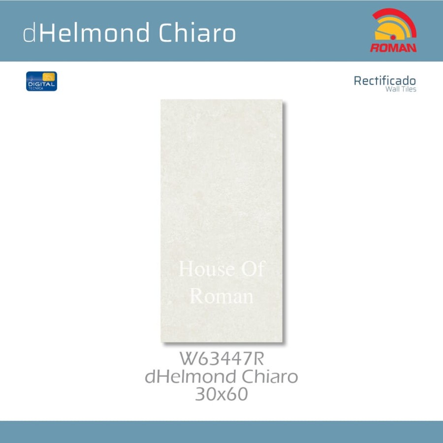 ROMAN KERAMIK DHELMOND CHIARO 30X60R W63447R (ROMAN HOUSE OF ROMAN)