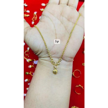 Kalung Dewasa Emas Muda