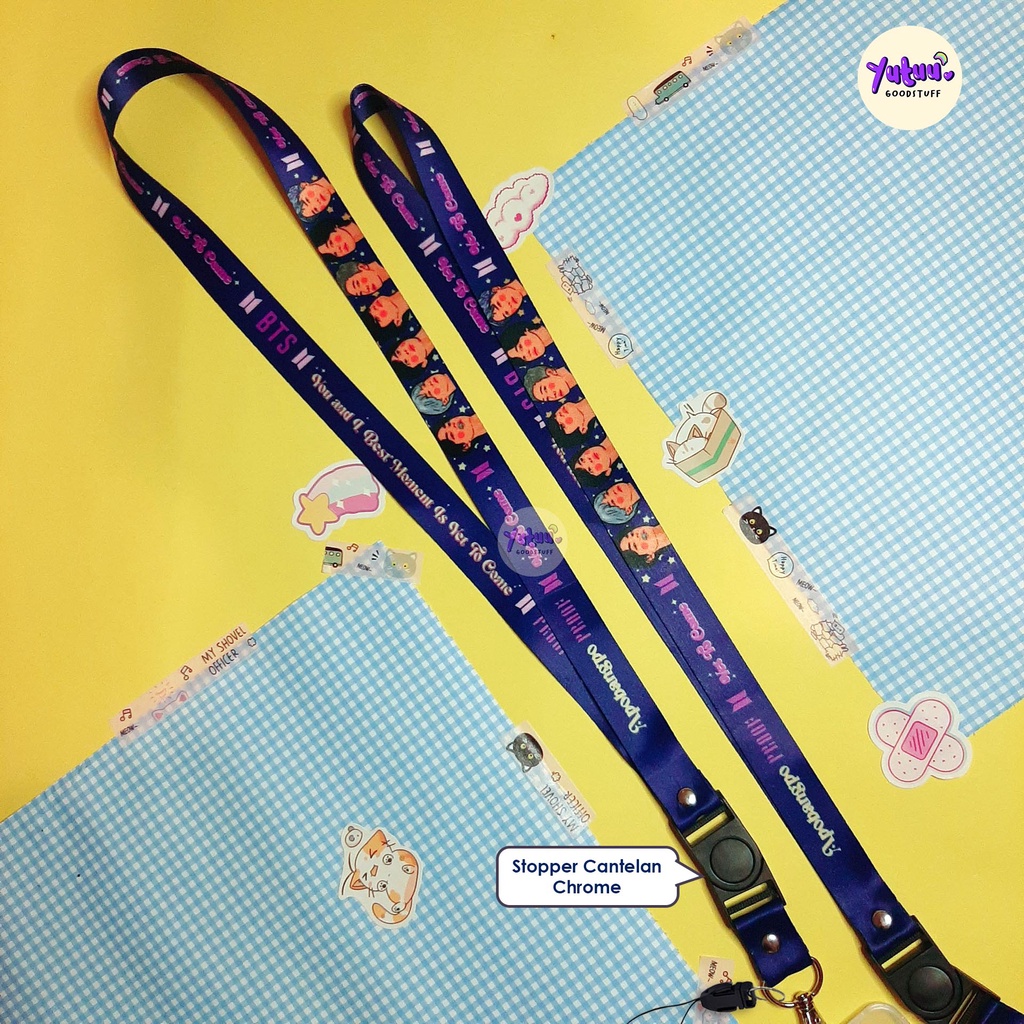 Tali Lanyard Bangtan / Tali ID Card Bangtan Yet To Come