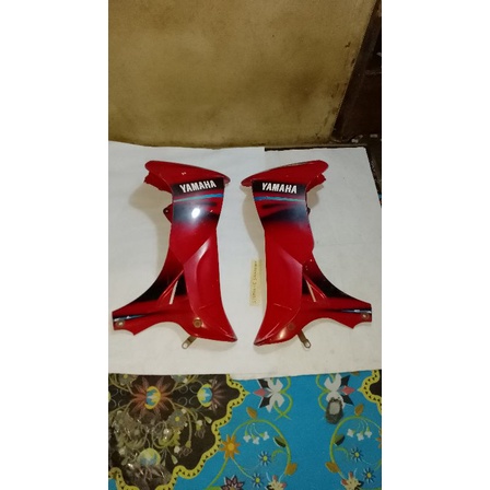 COVER KAP SAYAP DEPAN LUAR DALAM JUPITER Z SE 2005 MERAH HITAM