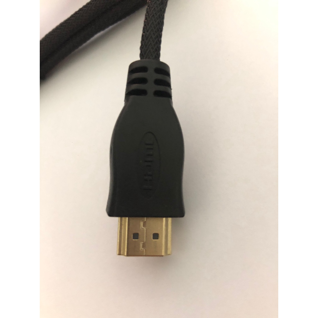 Cable mini hdtv to hdtv A nyk 1.5 meter gold m-m net 1080 FHD 3D 340mhz 32awg - Kabel mini hdtv to hdtv 1.5m jaring