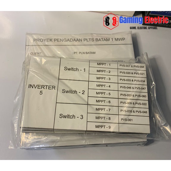 

Name Plate Panel W190mm x H50mm / Name Plate Gravoply