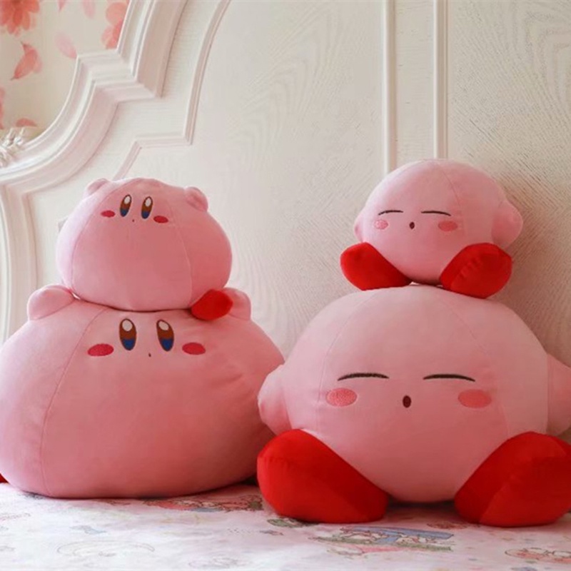 Kirby Adventure Plush Soft Doll Besar Boneka Binatang Mainan Anak Decor Hadiah Rumah