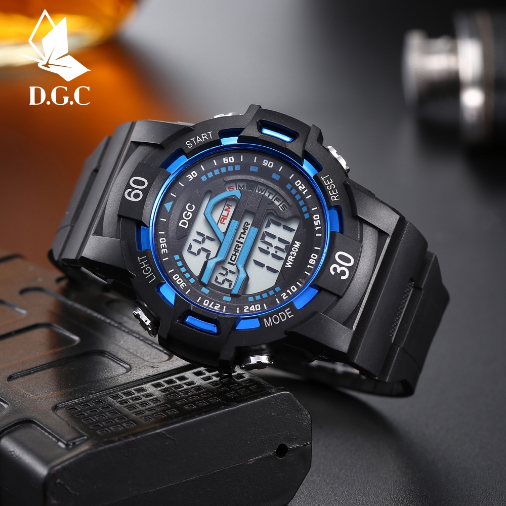 ✨DGC✨✅COD Jam Tangan Olahraga Digital Pria Life Waterproof Jam  Wanita Jam Tangan M182