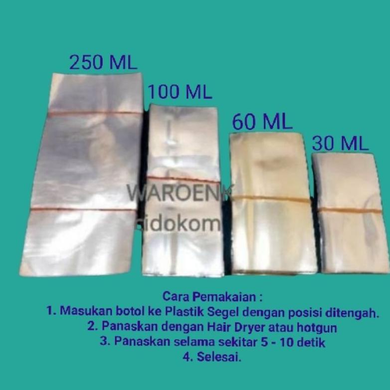 

SEGEL PLASTIK BOTOL 250 ML/100 ML/ 60 ML /30 ML ➹Diskon