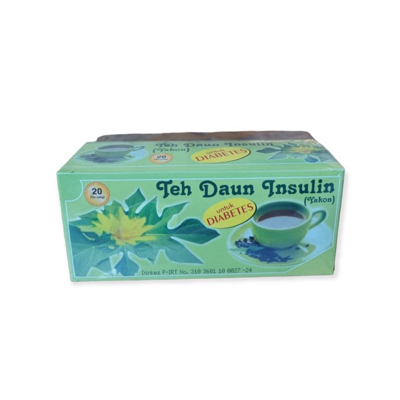 

Teh Celup DAUN INSULIN ( YAKON) | 20 bag